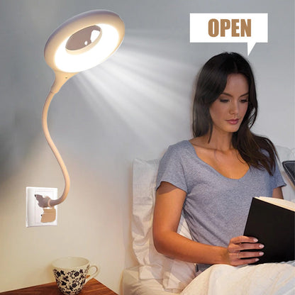 LumoVoice™ USB LED Lamp – Slim Licht met Spraakbediening