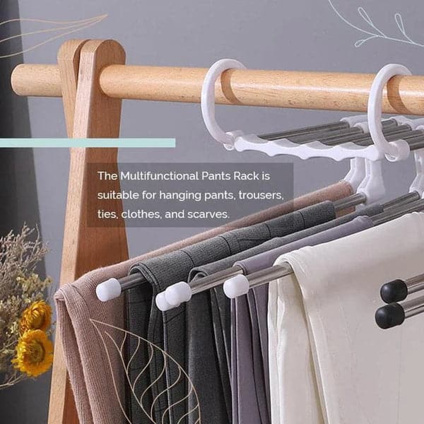 FlexHanger™ – Slim & Ruimtebesparend Broekenrek | 1+2 GRATIS