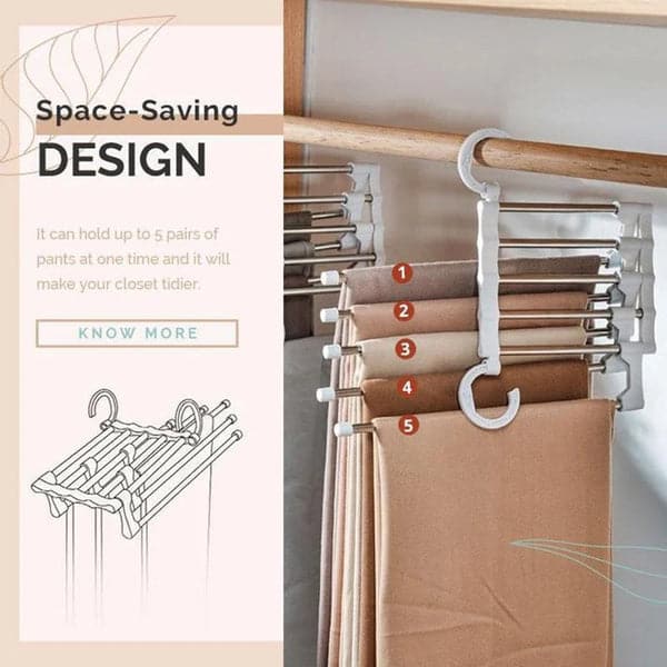 FlexHanger™ – Slim & Ruimtebesparend Broekenrek | 1+2 GRATIS
