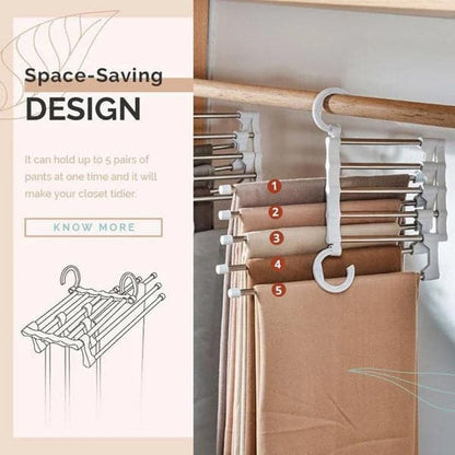 FlexHanger™ – Slim & Ruimtebesparend Broekenrek | 1+2 GRATIS