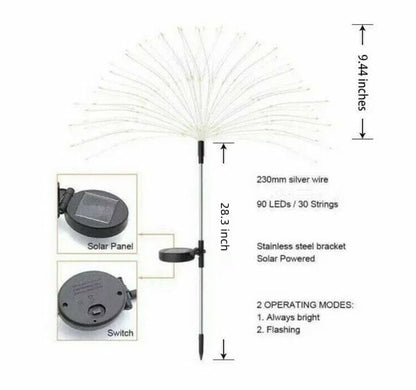 LumoFyre™ Solar Firework Light