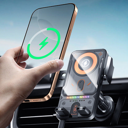 Auronex™ SmartDrive 2-in-1 Autohouder met Draadloze Oplader