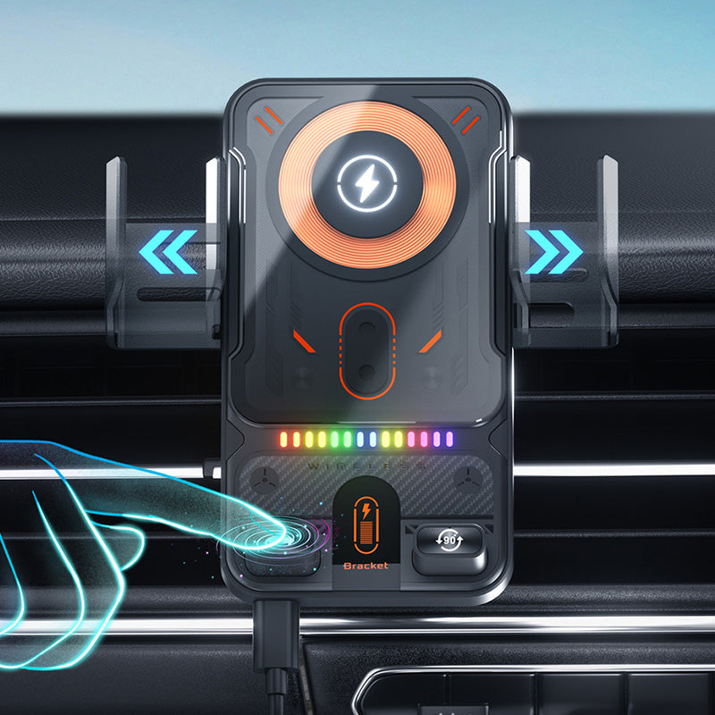 Auronex™ SmartDrive 2-in-1 Autohouder met Draadloze Oplader