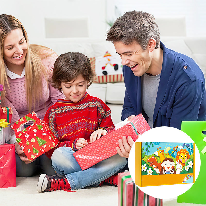 🎨 KreaFun™ 3D Knutselstickers – Creativiteit die tot leven komt