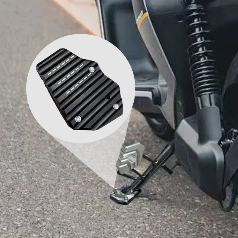 MotoGrip™ – Antislip kickstandplaat voor motorfiets