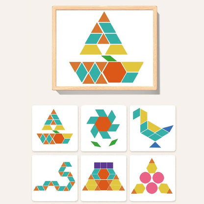 MagniCraft™ – Creatief Magnetisch Houten Puzzelplezier voor Kinderen
