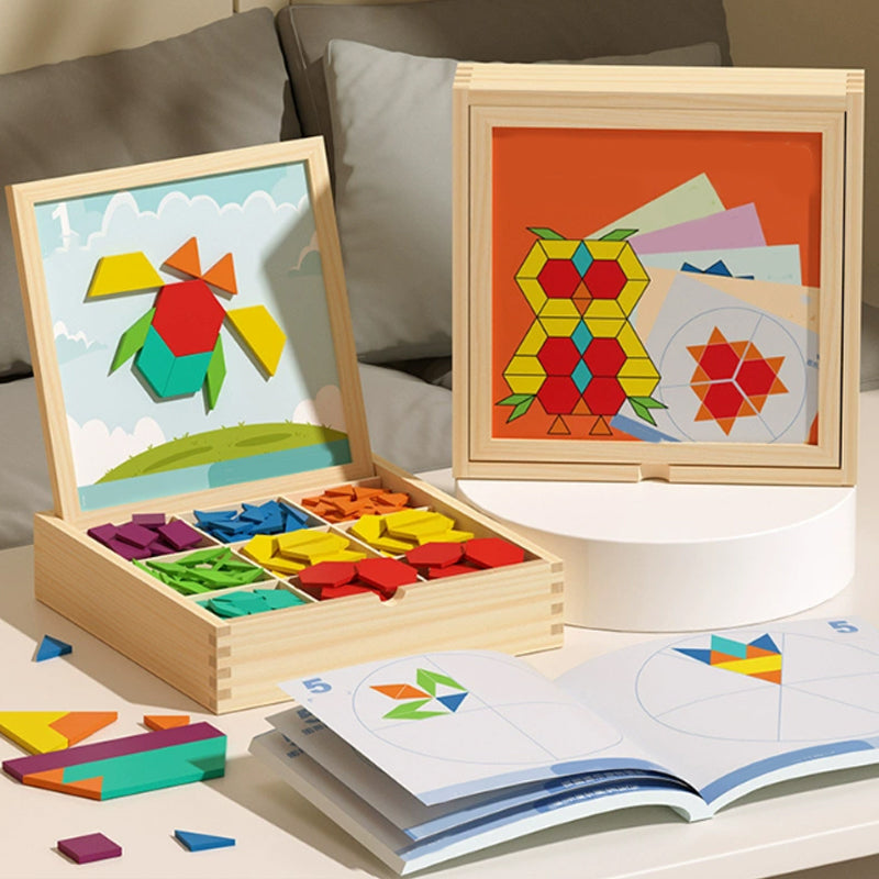 MagniCraft™ – Creatief Magnetisch Houten Puzzelplezier voor Kinderen