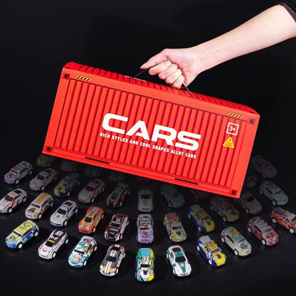 MiniDrive™ – 48 Pull-Back Auto’s met Garage • Spel & Fantasie in Eén Set