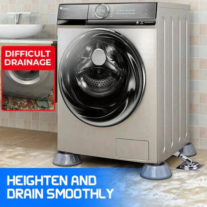 LiftGuard™ Anti-Vibratie & FloorSafe Machinevoeten | 4 stuks