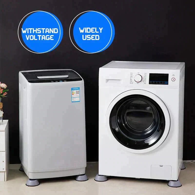 LiftGuard™ Anti-Vibratie & FloorSafe Machinevoeten | 4 stuks