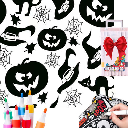 ArtSnuggle™ Kleur-Je-Eigen Dekentje – Creativiteit Ontmoet Comfort