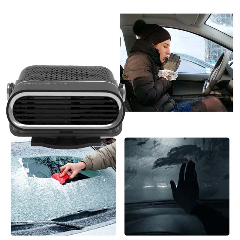 Polarigo™ – 2-in-1 Auto Verwarming & Ventilator met 360° Rotatie