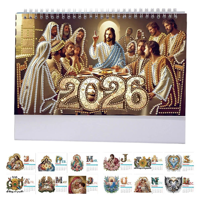 SparkVista™ DIY Diamant Bureaukalender