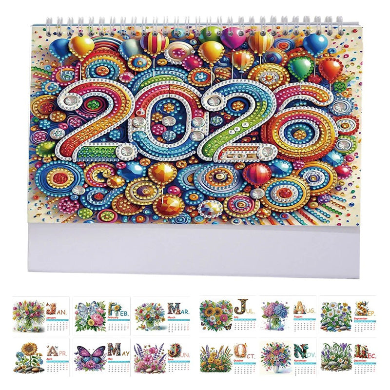 SparkVista™ DIY Diamant Bureaukalender