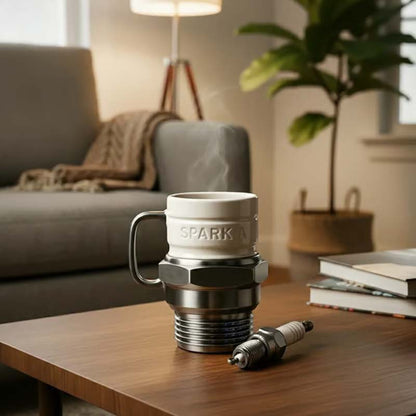 MotoSip™ – De unieke bougie-spark mok
