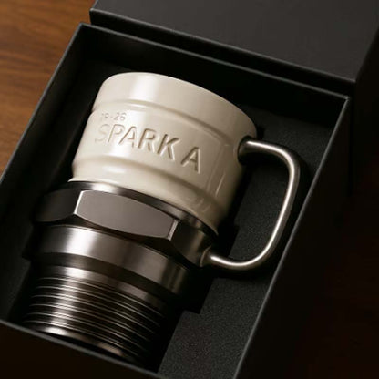 MotoSip™ – De unieke bougie-spark mok