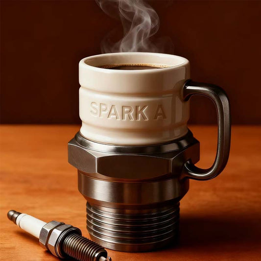 MotoSip™ – De unieke bougie-spark mok