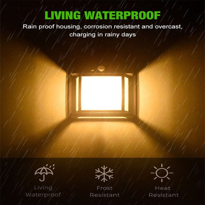 LumaVex™ Solar Wandlamp met Bewegingssensor