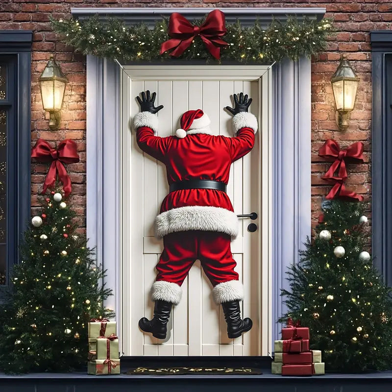 FestivaFront™ Kerst Welkomstbanner – Breng warmte en sfeer naar elke entree