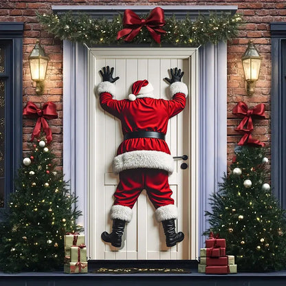 FestivaFront™ Kerst Welkomstbanner – Breng warmte en sfeer naar elke entree