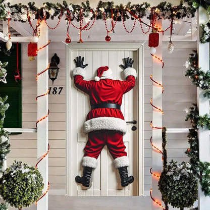 FestivaFront™ Kerst Welkomstbanner – Breng warmte en sfeer naar elke entree
