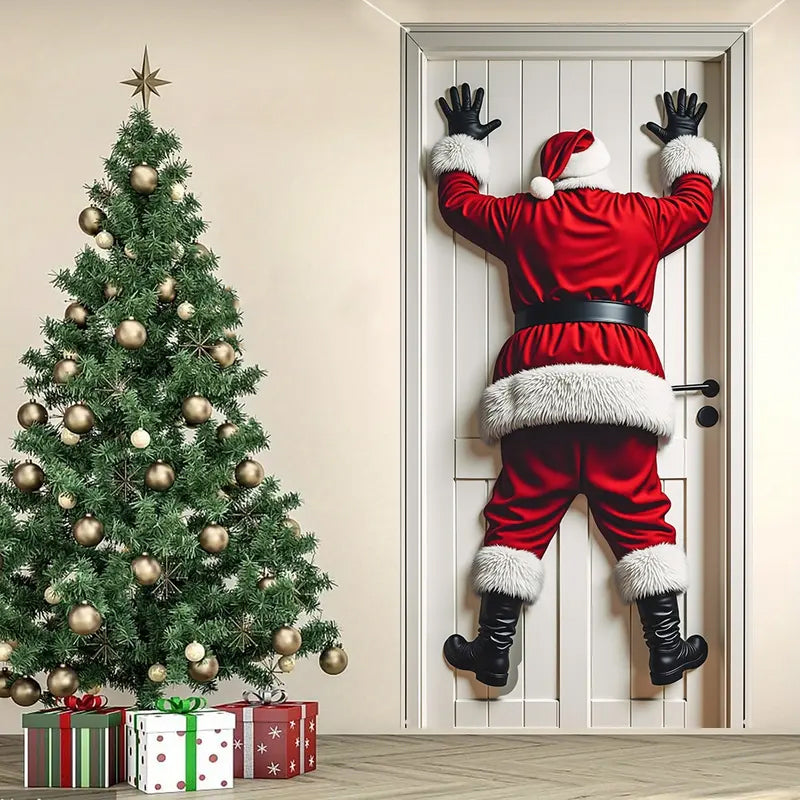 FestivaFront™ Kerst Welkomstbanner – Breng warmte en sfeer naar elke entree