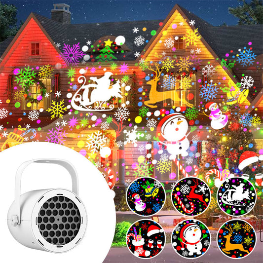 LumiScape™ Kerst Projector – Breng de Feestdagen Tot Leven