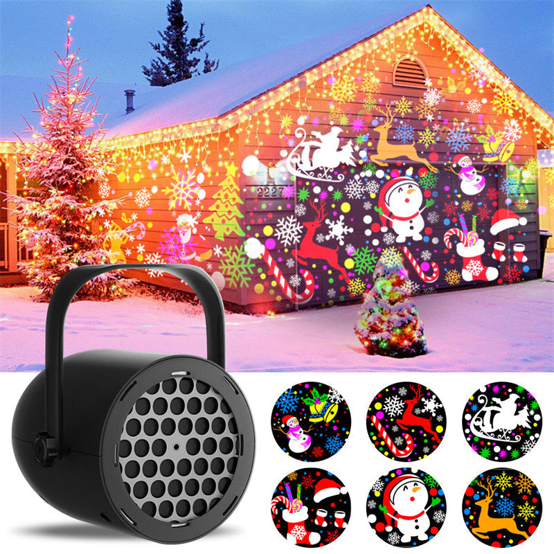 LumiScape™ Kerst Projector – Breng de Feestdagen Tot Leven