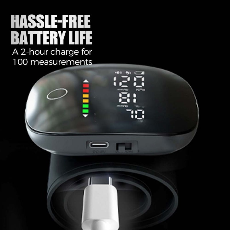 Cardivelle™ - PulseCheck – Draagbare Polsbloeddrukmeter
