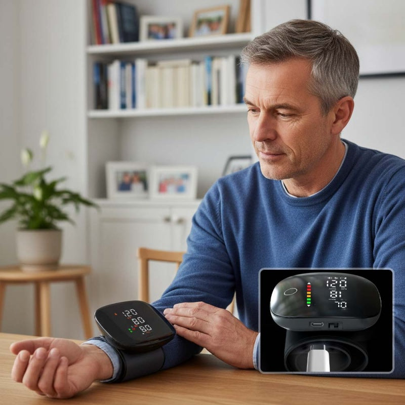 Cardivelle™ - PulseCheck – Draagbare Polsbloeddrukmeter