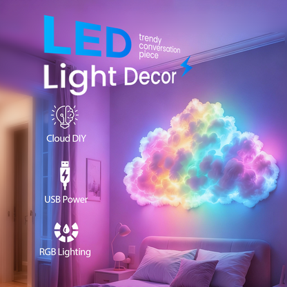 LumiCéra™ – DIY Regenwolk Lamp in Meerdere Kleuren