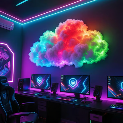LumiCéra™ – DIY Regenwolk Lamp in Meerdere Kleuren
