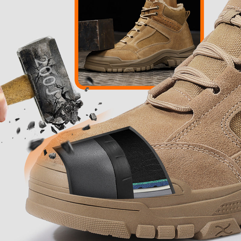 Nordeflex™ Winter Veiligheidsschoenen – Warm, Stevig & Betrouwbaar