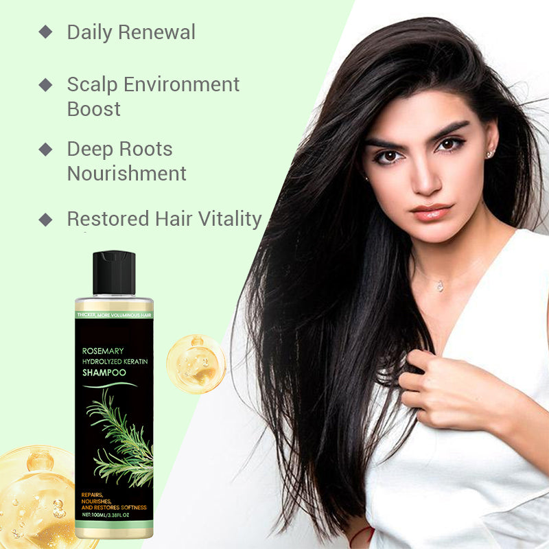 HerbaSilk™ Shampoo – Natuurlijke verzorging voor sterker en voller ogend haar | 1+1 GRATIS