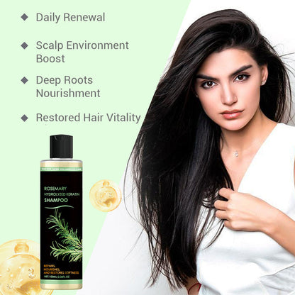 HerbaSilk™ Shampoo – Natuurlijke verzorging voor sterker en voller ogend haar | 1+1 GRATIS