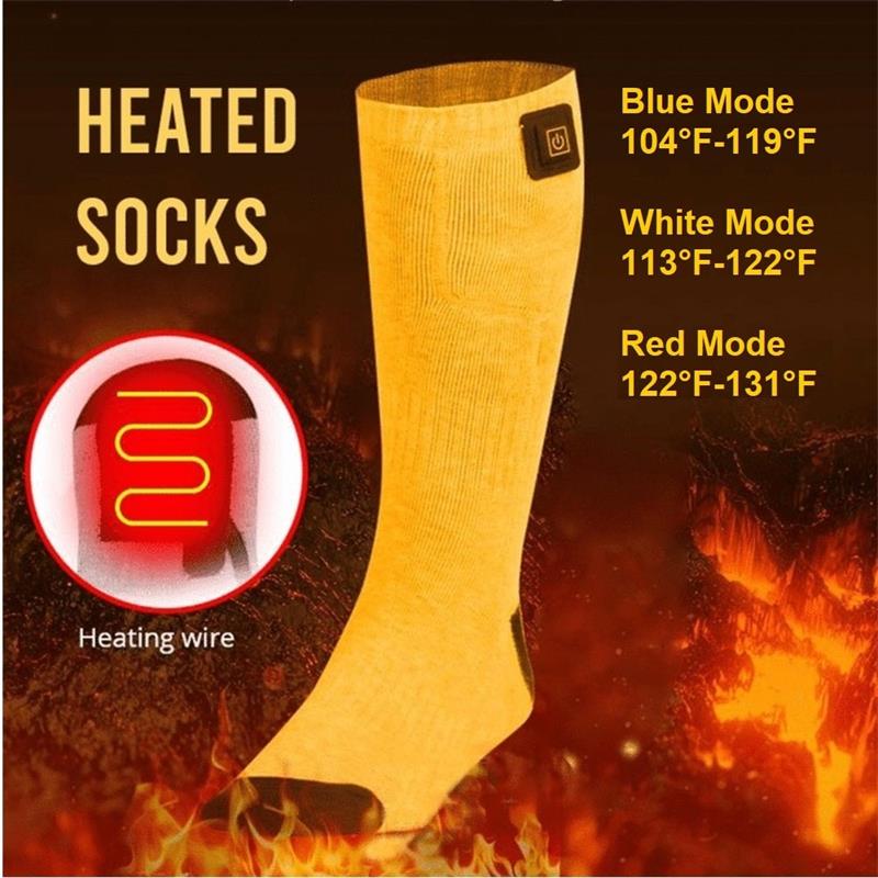 Thermivo™ HeatStep Sokken – Slimme Verwarmde Sokken voor Koude Dagen