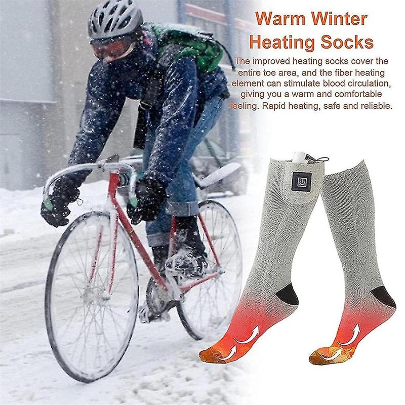 Thermivo™ HeatStep Sokken – Slimme Verwarmde Sokken voor Koude Dagen