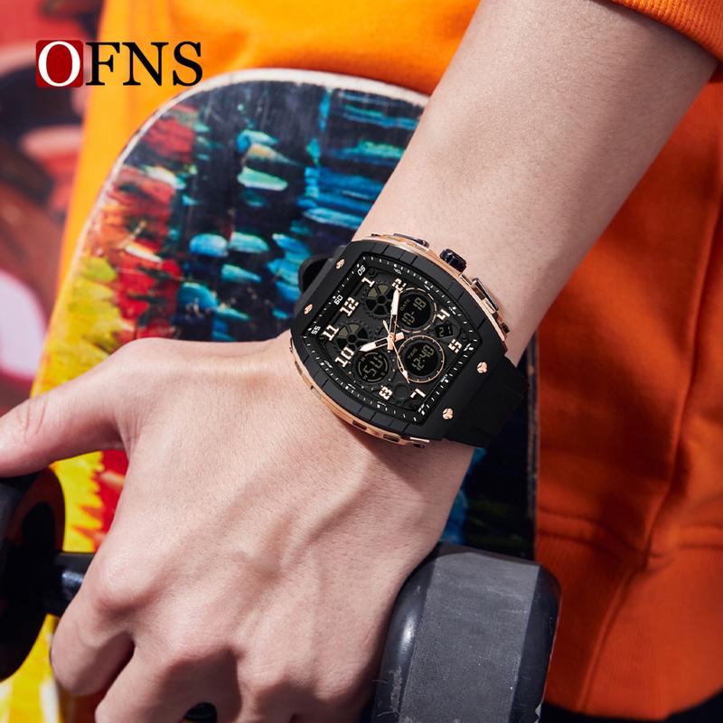 Noctyron™ Active Dual-Time Herenhorloge