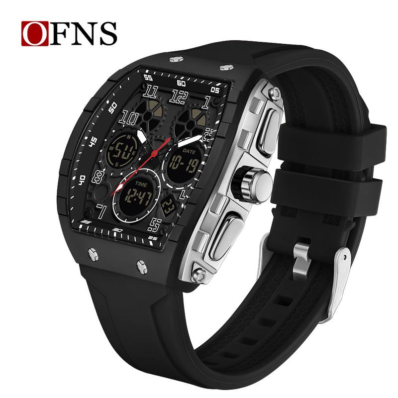 Noctyron™ Active Dual-Time Herenhorloge