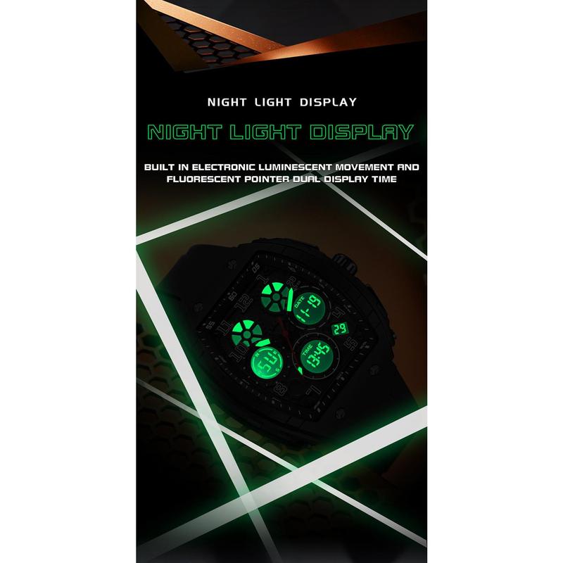 Noctyron™ Active Dual-Time Herenhorloge