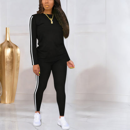 LunéaFlow™ – Casual Tweedelige Dames Set met Sportieve Details