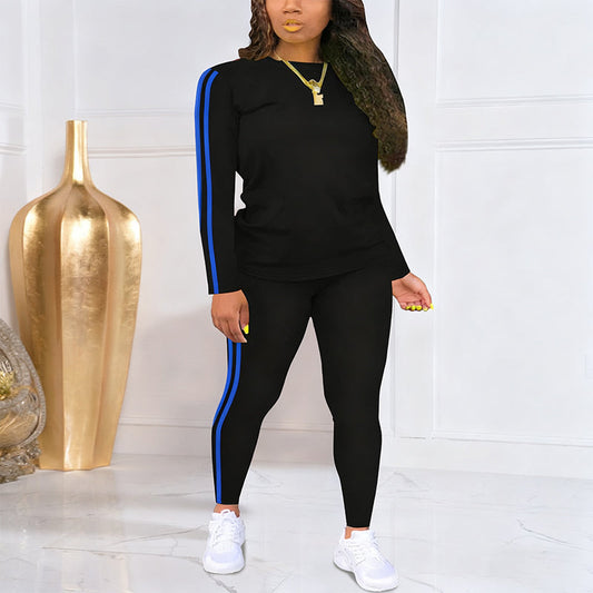LunéaFlow™ – Casual Tweedelige Dames Set met Sportieve Details