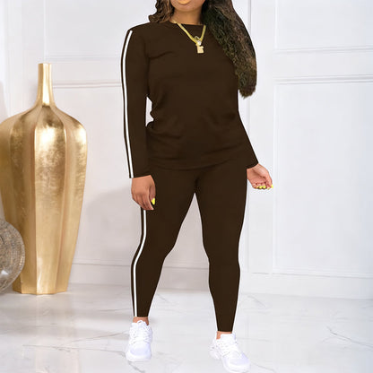 LunéaFlow™ – Casual Tweedelige Dames Set met Sportieve Details
