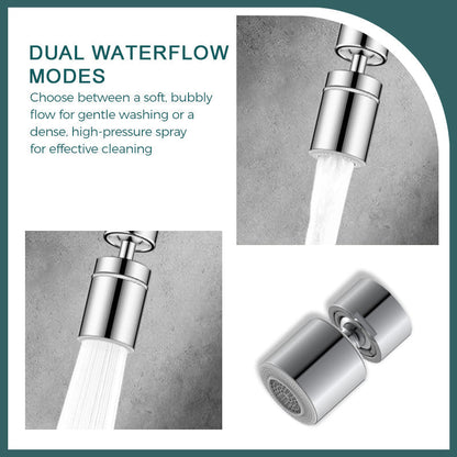 AquaVireo™ - 360° Keukenkraanversterker met Dubbele Waterstand | 1+1 GRATIS