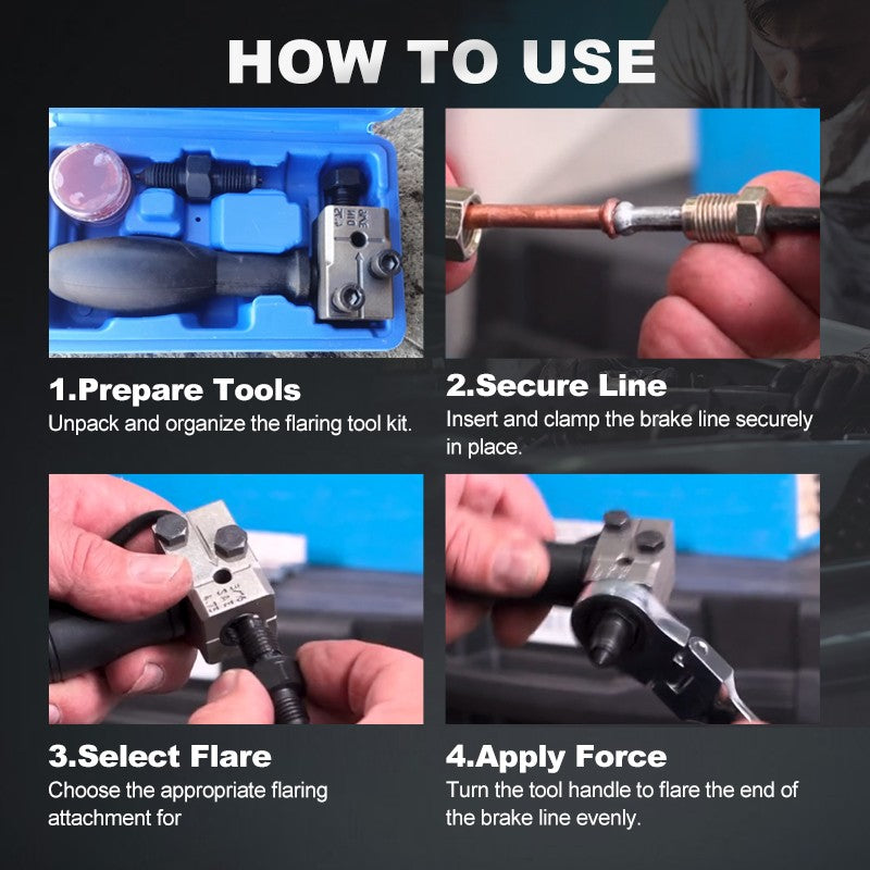 BrakeFormix Pro™ – Universele Remleiding Flaring Tool Set 4,75 mm