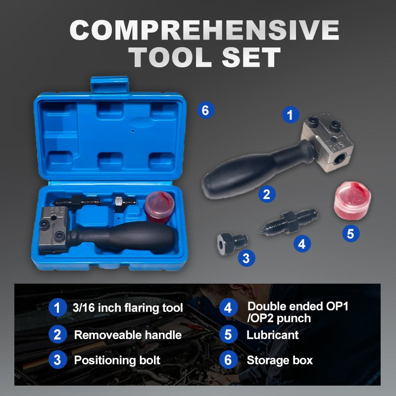 BrakeFormix Pro™ – Universele Remleiding Flaring Tool Set 4,75 mm