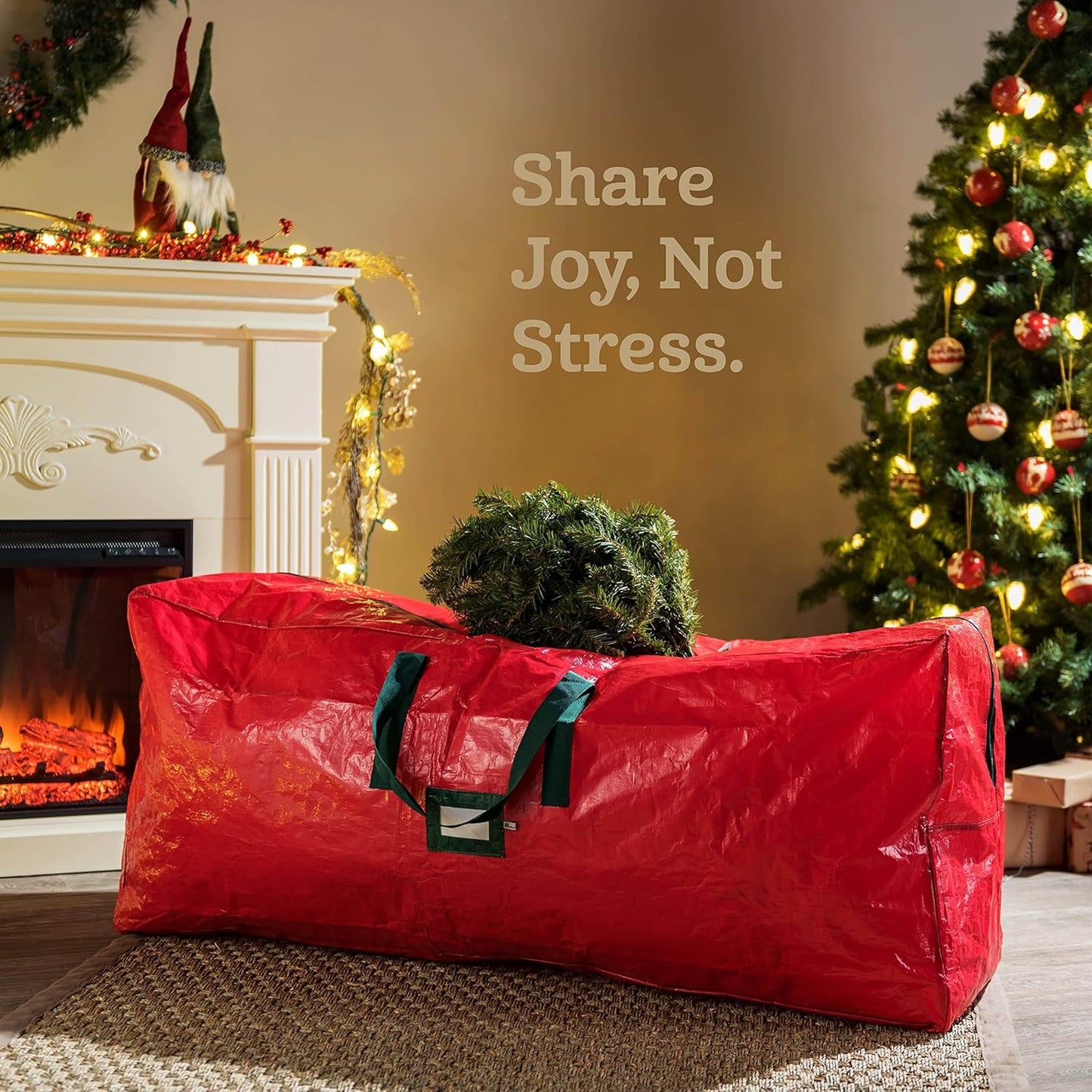 EverStore™ Kerstboom Opbergtas – Ruim, Waterdicht & Duurzaam