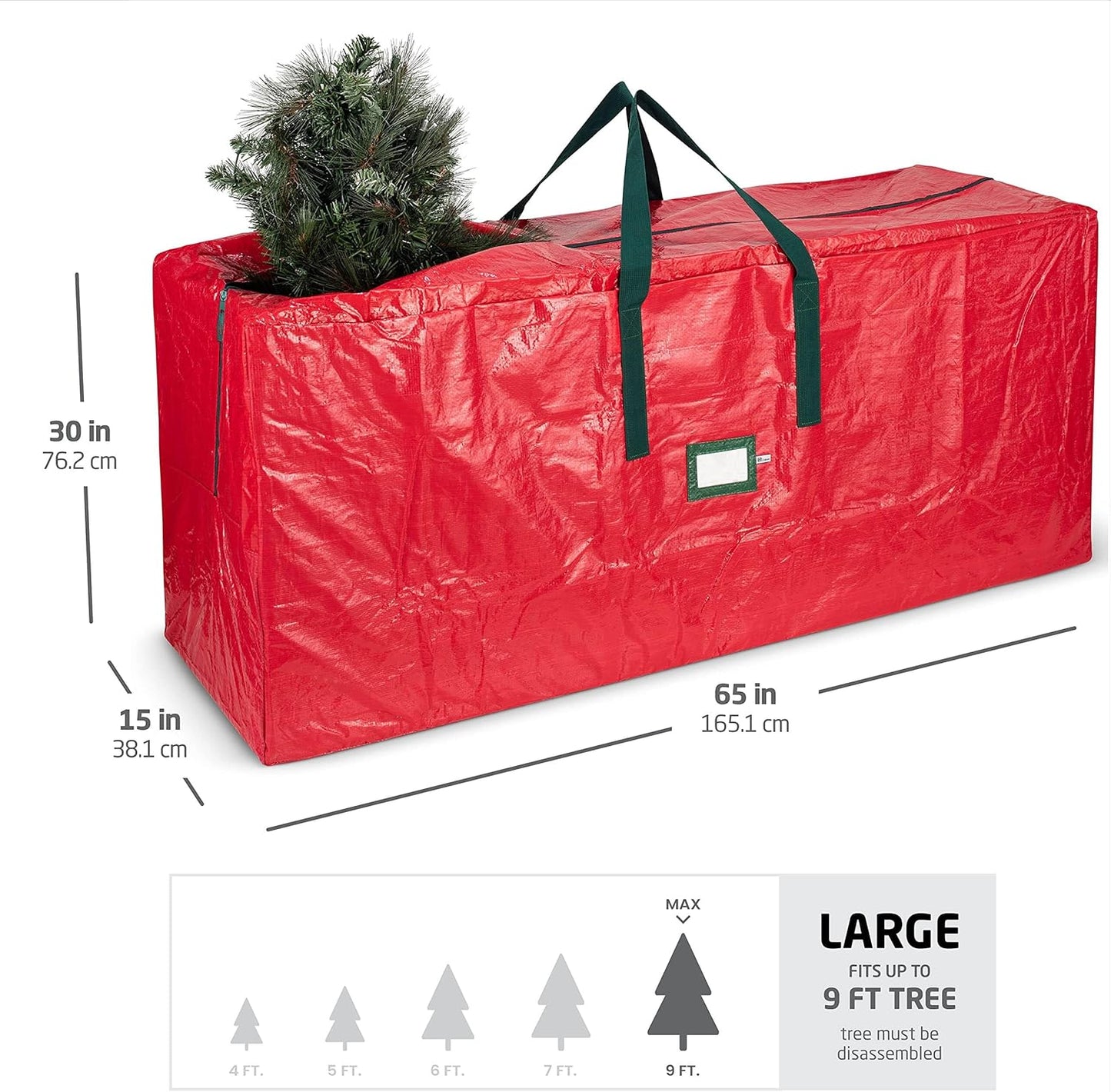 EverStore™ Kerstboom Opbergtas – Ruim, Waterdicht & Duurzaam