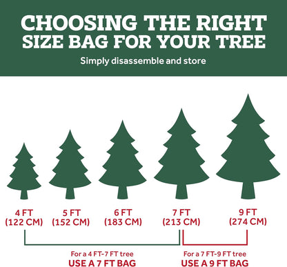 EverStore™ Kerstboom Opbergtas – Ruim, Waterdicht & Duurzaam