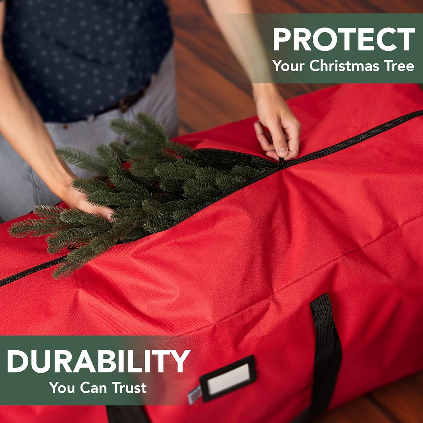 EverStore™ Kerstboom Opbergtas – Ruim, Waterdicht & Duurzaam